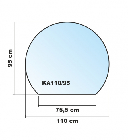 Funkenschutzplatte24 De Klarglas