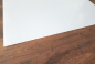 Preview: Saisonplatte Rechteck 110x70cm weiß - Kamin-Vorlegeplatte Funkenschutzplatte Kaminbodenplatte Glasplatte