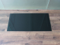 Preview: Saisonplatte Quadrat 70x70cm Glas schwarz - Kamin-Vorlegeplatte Funkenschutzplatte Kaminbodenplatte Glasplatte
