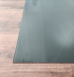 Preview: Quadrat 110x110cm Glas anthrazitgrau - Funkenschutzplatte anthrazit grau Kaminbodenplatte Glasplatte Ofenunterlage