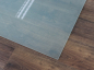 Preview: Saisonplatte Rechteck *Frosty* 70x50cm - Kamin-Vorlegeplatte Milchglas Funkenschutzplatte Kaminbodenplatte Glasplatte